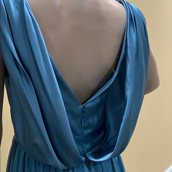 Vera Wang teal blue evening dress - Picture 8 of 11